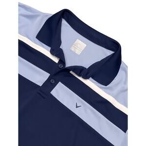 Callaway, Blue Golf Shirt, Opti-Dri,  Size XL, NB65